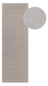 Sivo-krémový behúň 80x240 cm Perles Dolomite – Elle Decoration