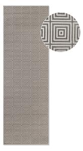 Sivý behúň 80x240 cm Perles Tourmaline – Elle Decoration