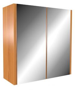 Zrcadlová koupelnová skříňka Dila Wenge Magic