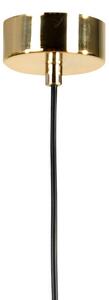 Euluna závesné svietidlo Spinn, 1-pl., sklo, Ø 35 cm