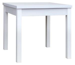 Malý jedálenský stôl 80x80 cm Tyrun - Alaska bílá