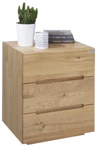 NOČNÝ STOLÍK, divoký dub, farba duba, 50/60/40 cm Valnatura - Nočné stolíky