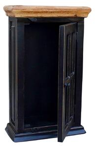 Čierna Závesná skrinka CORSICA – 44 × 20 × 70 cm 44 × 20 × 70 cm SIT MÖBEL