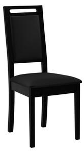 Čalúnená stolička do jedálne ENELI 15 - čierna