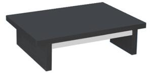 Nadstavec na stôl Fleo 37 cm Černá struktura