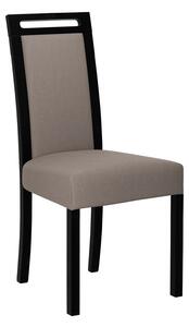 Čalúnená stolička do jedálne ENELI 5 - čierna / hnedá 1
