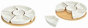 SADA MISIEK NA POCHUTINY, keramika, prírodné materiály, 29,0/3,0/29,0 cm 7-dielne - Misky & misy, Online Only