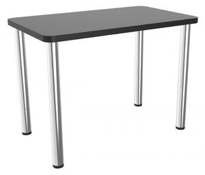 Jedálenský stôl 100 x 60 cm Grine Černá struktura