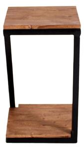 Béžový Odkladací stolík PANAMA – 32 × 32 × 52 cm 32 × 32 × 52 cm SIT MÖBEL