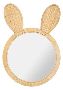 Ostaria Detské ratanové zrkadlo králik 29 x 43 cm
