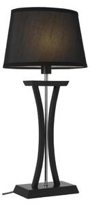 Cottex B2429SV - Stolná lampa NEW CHELSEA 1xE14/40W/230V čierna