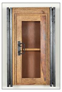 Hnedá Závesná skrinka PANAMA – 44 × 21 × 72 cm 44 × 21 × 72 cm SIT MÖBEL