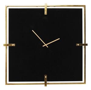 KARE DESIGN Nástenné hodiny Black Mamba 91 × 91 × 5 cm