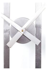 KARE DESIGN Nástenné hodiny Clip Silver 107 cm 107 × 107 × 14,5 cm