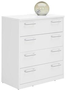 KOMODA, biela, 72/84/36 cm Xora - Obývacie zostavy