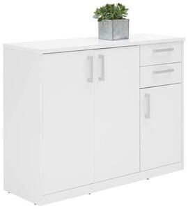 KOMODA, biela, 106/84/36 cm Xora - Obývacie zostavy