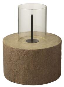 Hnedé okrúhle ohnisko v tvare kmeňa Brasero Trunk - Ø 41*51 cm - J-Line by Jolipa
