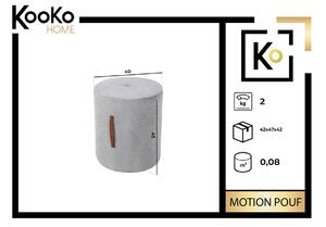 KOOKO HOME Taburetka Motion 40 × 40 × 45 cm