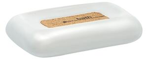Erga Corsa, miska na mydlo na postavenie, biela matná, ERG-05586