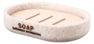 Erga Dakar, miska na mydlo na postavenie, béžová, ERG-07570