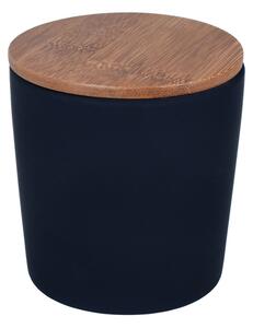 Erga Plain, kozmetický pohár na postavenie, čierna matná-hnedá, ERG-08120