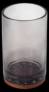 Erga Figo, sklenený pohár, dymová-hnedá, ERG-08398