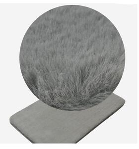 Erga Mola, extra jemná kúpeľňová predložka z mikrovlákna 80x50 cm, šedá, ERG-08375