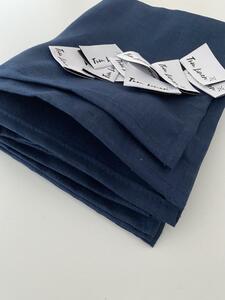 Tom Linen Ľanová utierka Navy Washed Velikost: 50x50cm