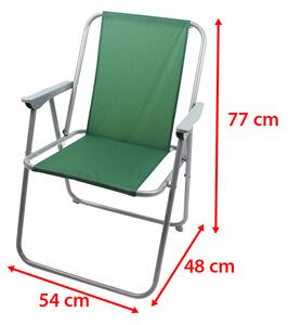 Cappa Plážové kreslo MIA, zelené