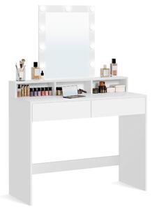 TOALETNÝ STOLÍK, biela, 100/40/145 cm Boxxx - Online Only drobný nábytok, Online Only