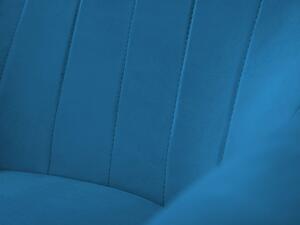 Modré Kreslo Benito 102 × 73 × 83 cm MAZZINI SOFAS