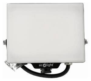 ECOLIGHT LED reflektor 30W 2v1 - studená biela