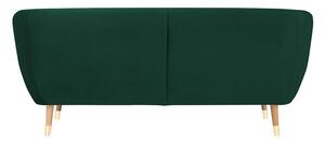 Zelená Trojmiestna pohovka Amelie 188 × 76 × 83 cm MAZZINI SOFAS