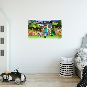 60x108cm Minecraft - textilná nálepka na stenu Veľkosť: 40 cm