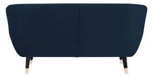Modrá Dvojmiestna pohovka Amelie 158 × 73 × 83 cm MAZZINI SOFAS