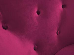 Ružové Kreslo Amelie 102 × 73 × 83 cm MAZZINI SOFAS