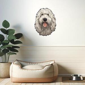 60x60cm Nálepka Komondor Veľkosť: 60 cm