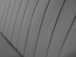 Šedá Trojmiestna pohovka Toscane 188 × 76 × 83 cm MAZZINI SOFAS