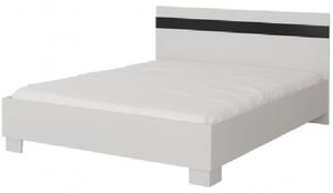 Elegantná posteľ LEONA 160x200 - biela