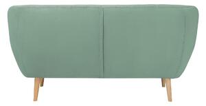 Zelená Dvojmiestna pohovka Sardaigne 158 × 73 × 83 cm MAZZINI SOFAS