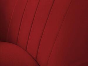 Červené Kreslo Sardaigne 102 × 73 × 83 cm MAZZINI SOFAS