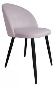 Moderní čalouněná židle Frozen černé nohy Magic velvet 15