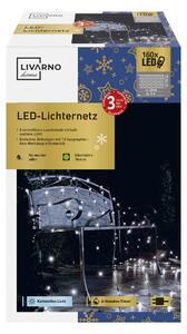 LIVARNO home Svetelný LED záves/sieť (svetelná sieť, studená biela) (100367282)
