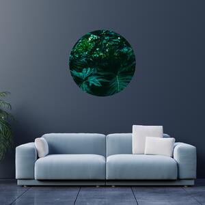 100x100cm Hustý prales - textilná nálepka na stenu Veľkosť: 60 cm