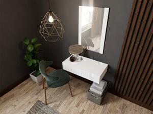 Toaletný stolík so zrkadlom Sinenko, Farby: čierna Mirjan24 5903211199844