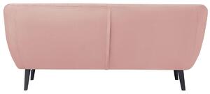 Ružová Trojmiestna pohovka Toscane 188 × 76 × 83 cm MAZZINI SOFAS