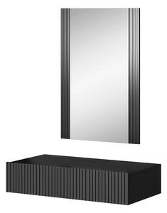 Toaletný stolík so zrkadlom Tilderi Grey, Farby: antracit Mirjan24 5903211205361