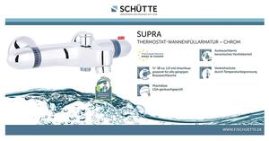 Schütte Kúpeľňová batéria Supra (vaňová batéria) (100335836)