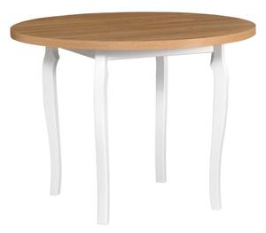 Jedálenský stôl HELGA 3 - olša / biela