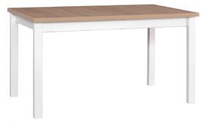 Jedálenský stôl DOROTA 4 - dub sonoma / biela